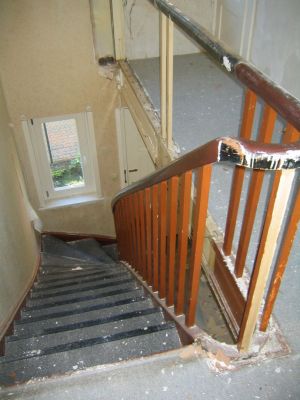 Treppe vor Umbau