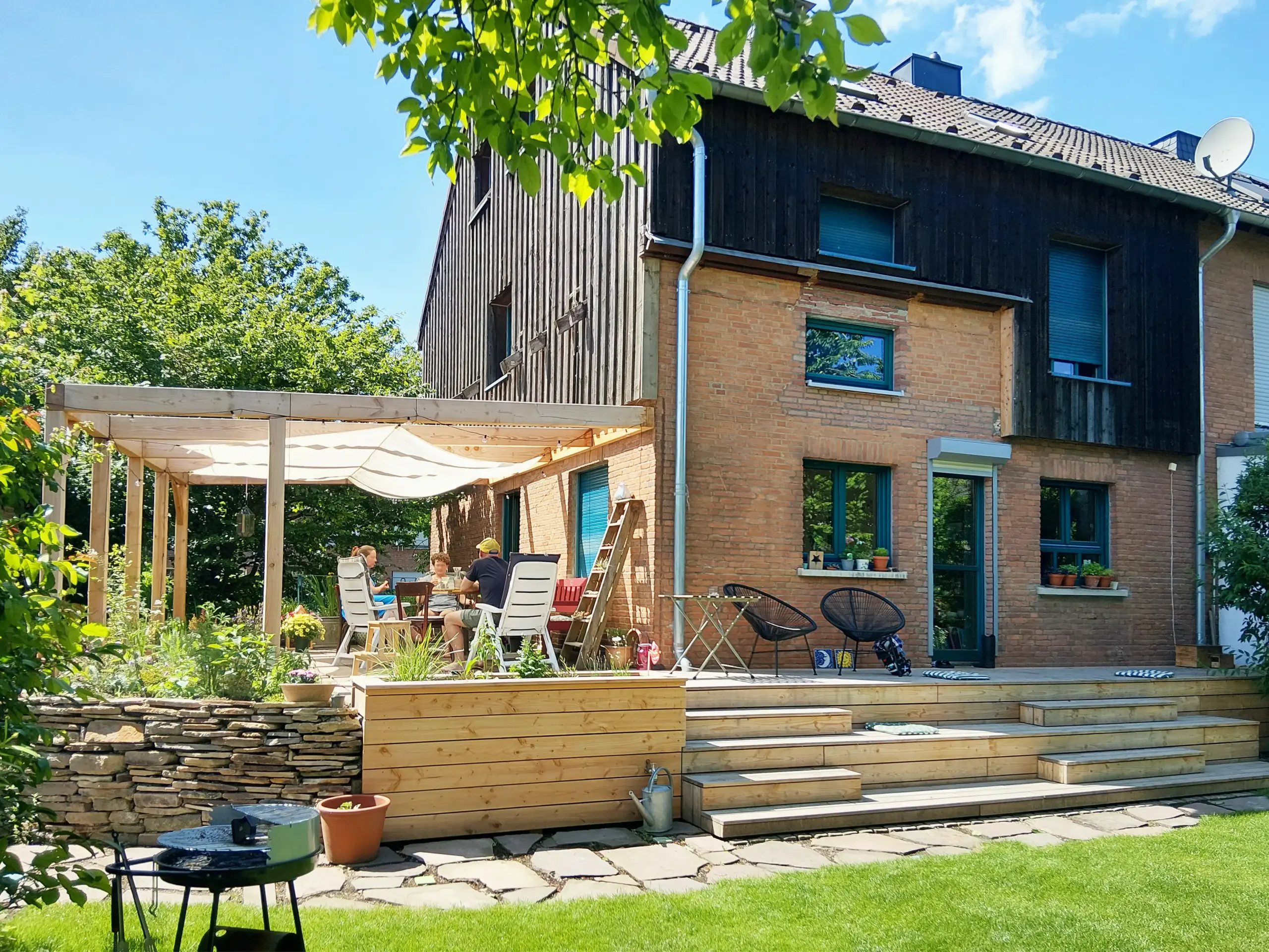 Terrassenansicht